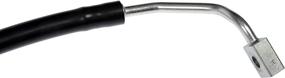 img 1 attached to 🔧 Enhance Brake Performance with Dorman H381365 Hydraulic Brake Hose in Black