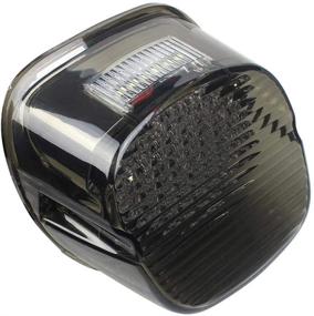 img 3 attached to Enhanced Eagle Lights Smoked Strobing LED Tail Light for Harley Davidson Sportster/Softail/Touring/Dyna