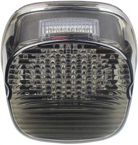 img 4 attached to Enhanced Eagle Lights Smoked Strobing LED Tail Light for Harley Davidson Sportster/Softail/Touring/Dyna