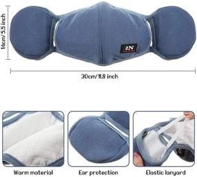 img 3 attached to Ultimate Bandana Earmuffs: Unbeatable Windproof Protection Accessories