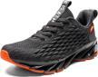 tsiodfo running breathable athletic sneakers men's shoes for athletic logo