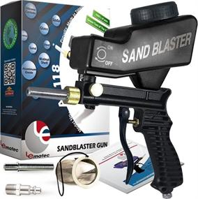 img 4 attached to 🔄 Portable Sandblaster: Optimum Blasting Power for Sandblasting