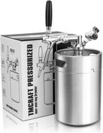 tmcraft pressurized stainless adjustable carbonation logo