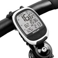 meilan m2 gps bike computer - wireless cycling computer for bicycles - speedometer, 🚴 odometer - bluetooth & ant+ connect with hr monitor & power meter - waterproof mtb logo