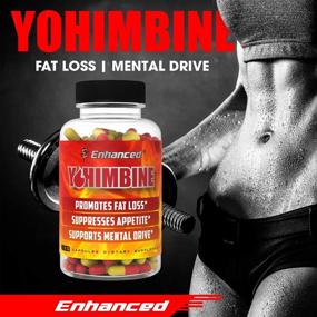 img 3 attached to 💪 Maximize Fat Loss with Enhanced Athlete Yohimbine Accelerator - Powerful Appetite Suppressant & Fat Burning Supplement (600mg) (120 Capsules)