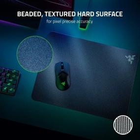 img 2 attached to 🖱️ Razer Acari Gaming Mouse Mat: Ultra-Low Friction, Beaded Texture on a Large Surface Area, Thin Design - Anti-Slip Base - Classic Black