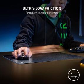 img 3 attached to 🖱️ Razer Acari Gaming Mouse Mat: Ultra-Low Friction, Beaded Texture on a Large Surface Area, Thin Design - Anti-Slip Base - Classic Black