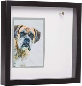 img 2 attached to 🐾 Capture Cherished Memories with the Pearhead Pet Collar Keepsake Picture Frame in Black