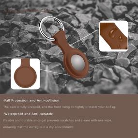 img 2 attached to Keychain Accessories Silicone Anti Lost Protective GPS, Finders & Accessories
