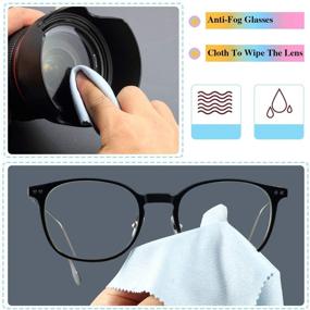 img 2 attached to Anti Fog Eyeglasses Reusable Glasses Cleaning