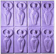 melt and pour milky way goddess soap mold tray - cold process - clear pvc (not silicone) - mw 272 logo