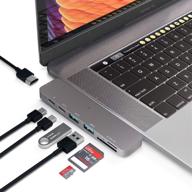 kppex usb c hub: 7-in-1 adapter for macbook air/pro 2018/2019/2020, ipad pro - 4k hdmi, sd/tf card reader, thunderbolt 3 & 2 usb 3.0 ports логотип