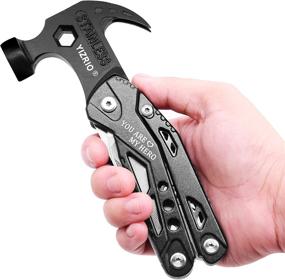 img 3 attached to Ultimate Multitool Kit: Perfect Father's Day, Birthday, or Christmas Gift for Dad - From Daughter, 🛠️ Son - Ideal for Men, Husbands, and Him - Cool Gadget with Hammer, Pliers - Stocking Stuffer Idea