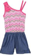 tobeinstyle girls rompers: stylish ruffled design for trendy girls' jumpsuits & rompers logo