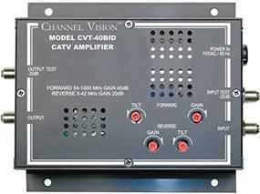 img 2 attached to 🔉 Enhanced 40dB Bi-Directional RF Amplifier With Integrated Return Path Amplification by Channel Vision