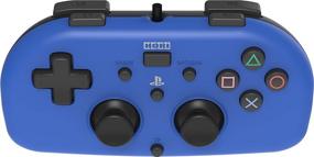 img 2 attached to 🎮 Officially Licensed Blue Wired Mini Gamepad for Kids - Playstation 4 Controller (Renewed) - Improve Quest Rankings!