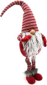 img 3 attached to 🎅 ITOMTE Handmade Swedish Gnome - 24 Inch Knitted Red Scandinavian Tomte for Christmas Decorations and Holiday Presents
