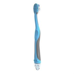 img 1 attached to 🦷 Colgate 360 Sonic Battery Power Electric Toothbrush with Floss-Tip Bristles, Tongue and Cheek Cleaner - Soft (2 Pack)