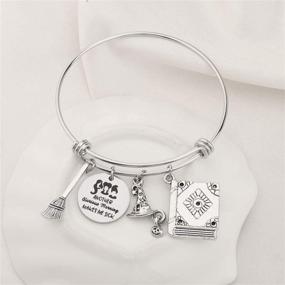 img 2 attached to 🧙 BAUNA Hocus Pocus Bracelet: Captivating Spell Book Gifts for Movie Lovers and Enchanting Mornings