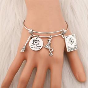 img 1 attached to 🧙 BAUNA Hocus Pocus Bracelet: Captivating Spell Book Gifts for Movie Lovers and Enchanting Mornings