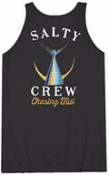 🌊 salty crew tailed tank seafoam: stylish men's clothing for beach-ready looks logo