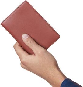 img 2 attached to 🔍 Enhanced Search-Optimized AmazonBasics Passport Holder with Leather Blocking