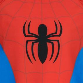 img 2 attached to 🕷️ Набор для плавания мальчиков Spiderman: 2-х частный купальник для веселья в воде!