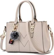 👜 ynique satchel purses handbags: women's handbags, wallets, and shoulder satchels logo