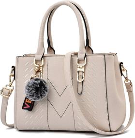 img 4 attached to 👜 YNIQUE Satchel Purses Handbags: Women's Handbags, Wallets, and Shoulder Satchels