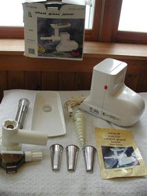 img 2 attached to Miracle MJ550 Electric Wheatgrass Juicer
