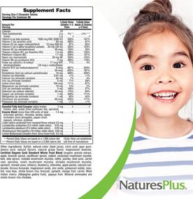 img 1 attached to Natures Plus Animal Childrens Multivitamin