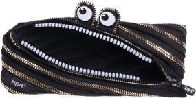 img 4 attached to Ручка для детей "ZIPIT Monster Pencil Case".