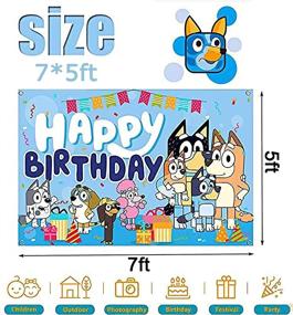img 3 attached to Decoration Cartoon Sheepdog Birthday Backdrop Decoration