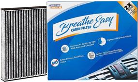 img 4 attached to 🔋 Spearhead Premium Cabin Filter with Activated Carbon, Extended Lifespan of up to 25% (BE-285)