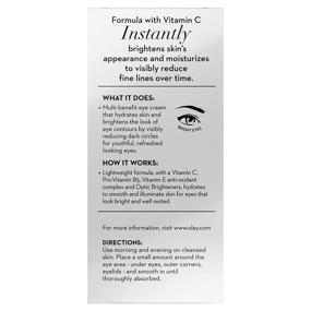 img 2 attached to 💫 Revitalize & Brighten Your Eyes with Olay Vitamin C Brightening Eye Cream, Diminish Dark Circles, 0.5 Fl Oz