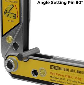 img 1 attached to Strong Hand Tools Adjustable Magnetic Test, Measure & Inspect