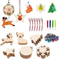 christmas ornaments unfinished centerpieces decorations crafting logo