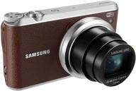 📷 samsung wb350f 16.3mp cmos smart wifi & nfc digital camera - 21x optical zoom, 3.0" touch screen lcd, 1080p hd video (brown) logo
