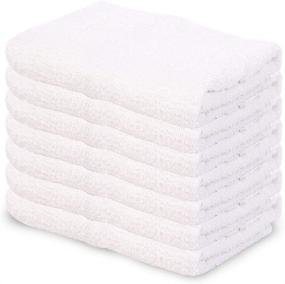 img 4 attached to 🧽 JMR Kitchen Bar Mop Towels - Highly Absorbent Terry Cloth - Versatile Cleaning Cloth for Home, Kitchen, Gym, Automotive - Multi-Purpose White Kitchen Towels - 16x19 (Pack of 24)