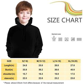 img 1 attached to 👕 Hersesi Realistic Digital Boys' Pullover Sweatshirt for Enhanced SEO