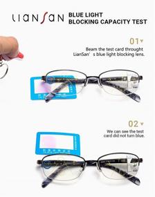 img 1 attached to LianSan Progressive Multifocal Blocking Computer Vision Care