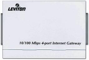 img 1 attached to Leviton 47611 GT4 100Mbps Internet Gateway
