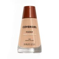 🧴 creamy natural 120: covergirl clean makeup foundation - 1 oz (packaging may vary) logo