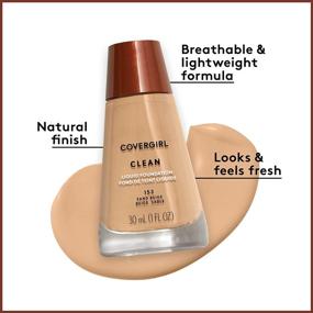 img 3 attached to 🧴 Creamy Natural 120: COVERGIRL Clean Makeup Foundation - 1 oz (Packaging May Vary)