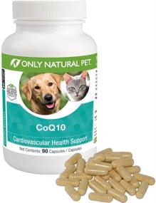 img 4 attached to 🐾 Natural Support for Dogs & Cats' Heart and Cardiovascular Health with CoQ10 Ubiquinone by Only Natural Pet