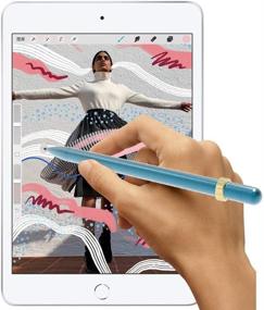 img 2 attached to IGIDY Capacitive Stylus Pen - High Sensitivity and Precision for iPad, iPhone, Tablets, and Smartphones (Blue)