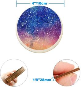 img 3 attached to WLIANG 25 Pcs 4 Inch Wood Circles: Unfinished Round Disc Cutouts for DIY Crafts, Painting, Coasters Making