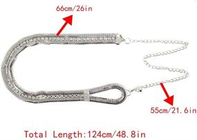 img 3 attached to Sherry Fashion Womens Waistband Accessory Women's Accessories for Belts