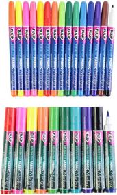 img 3 attached to 🎨 Tulip Premium Quality Fabric Markers for T-Shirts, Clothes, Shoes, Bags & Other Materials - Multicolor Options