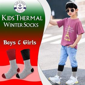 img 2 attached to Pairs Excell Thermal Socks Girls